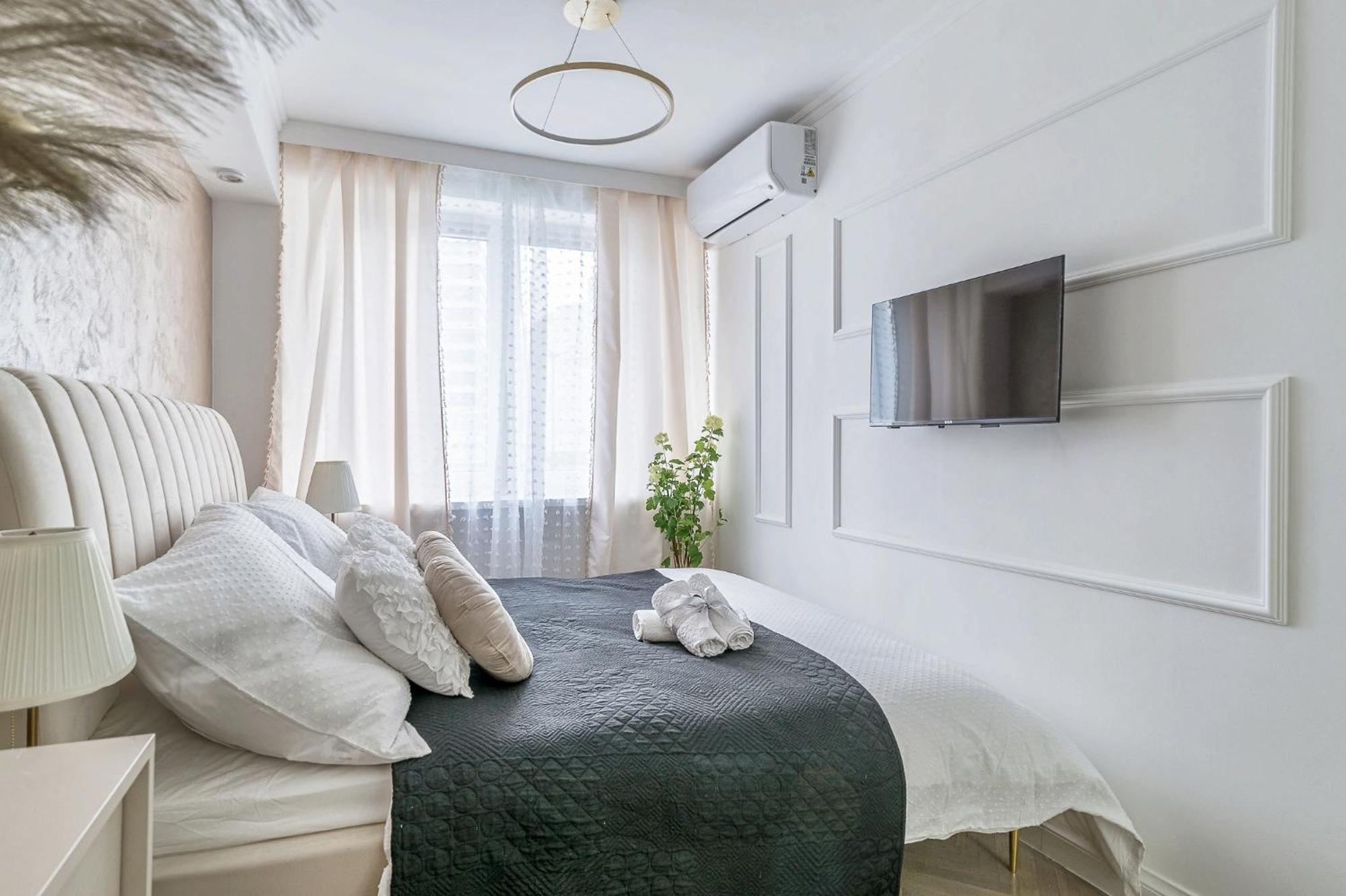 Ferienwohnung Gold Premium 2 Warschau Exterior foto