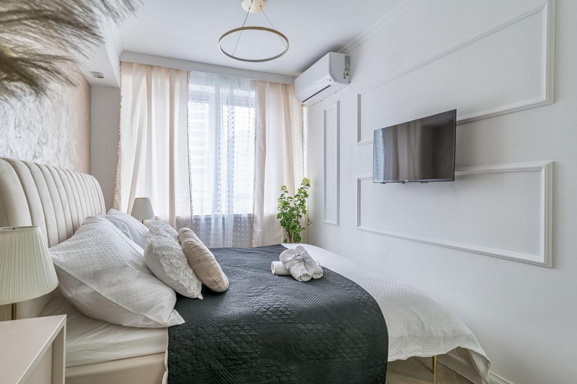 Ferienwohnung Gold Premium 2 Warschau Exterior foto
